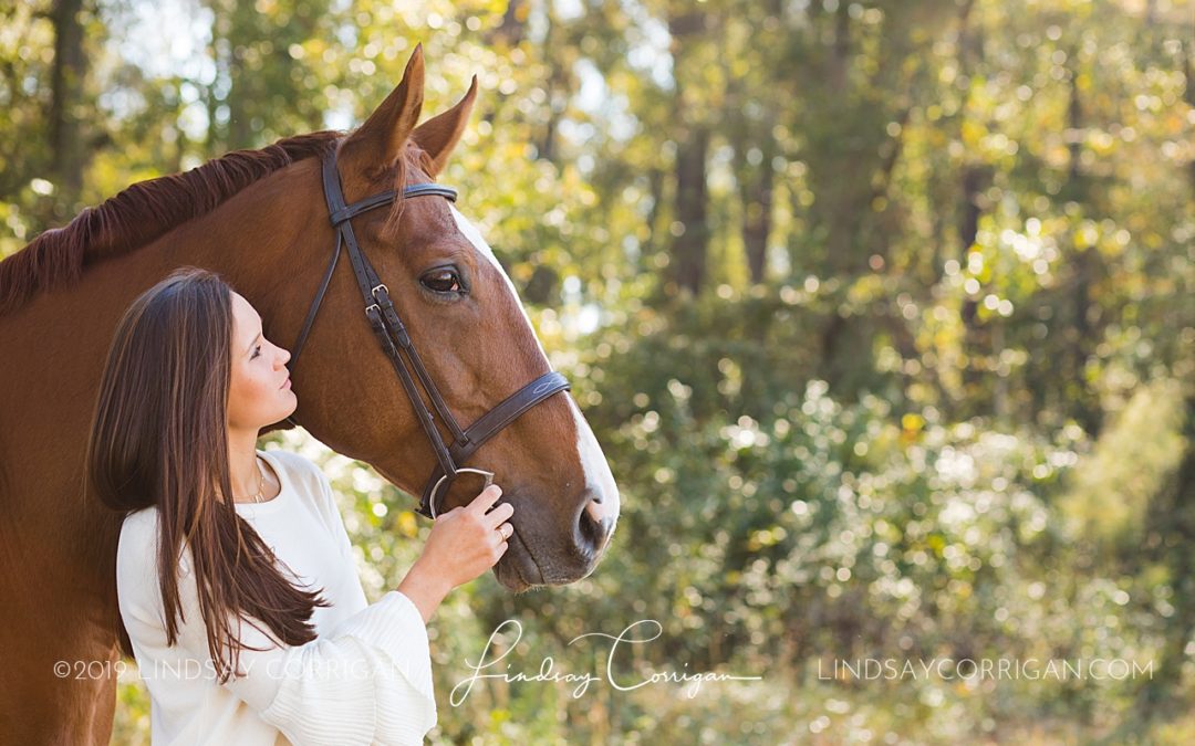 Goldsboro Portraits of Senior & Her Horse